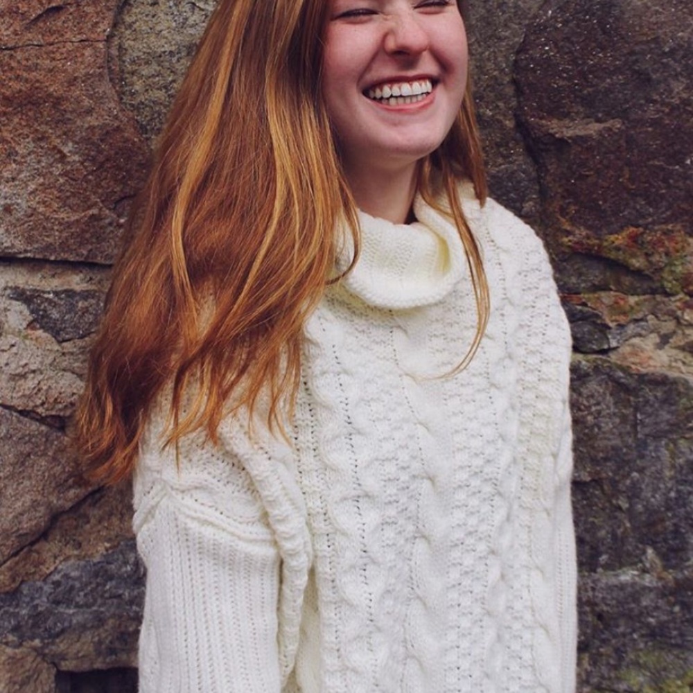 White Turtleneck